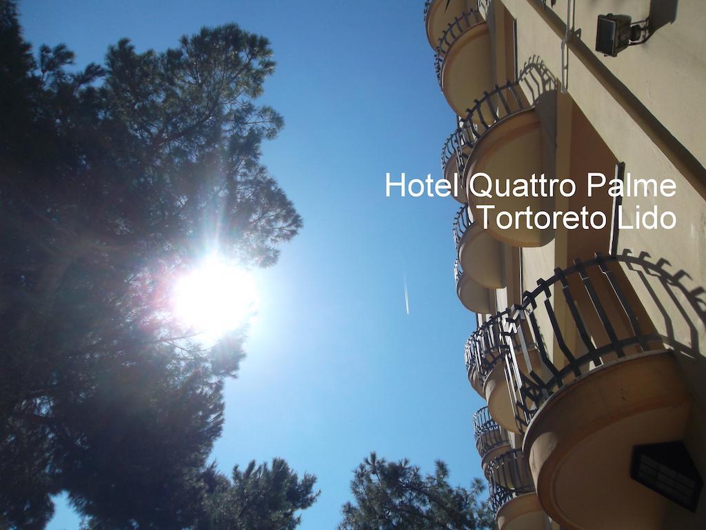 Hotel Quattropalme Tortoreto Exterior photo